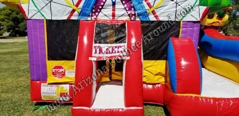 Carnival Themed Bounce House Rental Phoenix Arizona