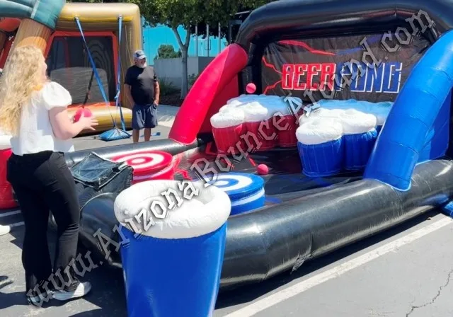 Giant Beer Pong Game Rental Tempe Arizona