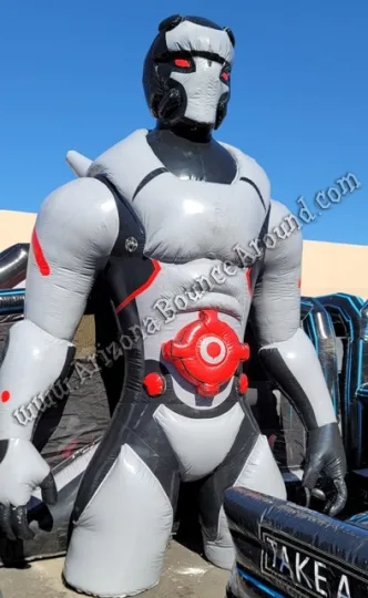 Robot Themed Inflatable Obstacle Course Rental Phoenix AZ