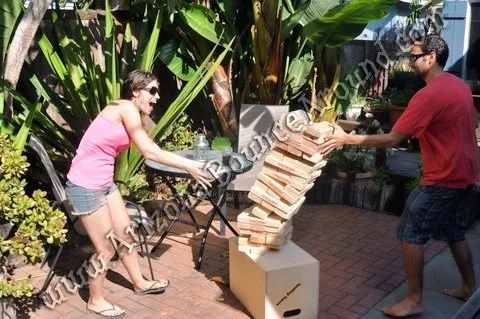 Giant Jenga game rental Phoenix
