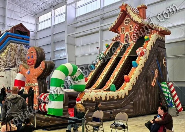 Gingerbread House Inflatable Slide Rental Phoenix Arizona