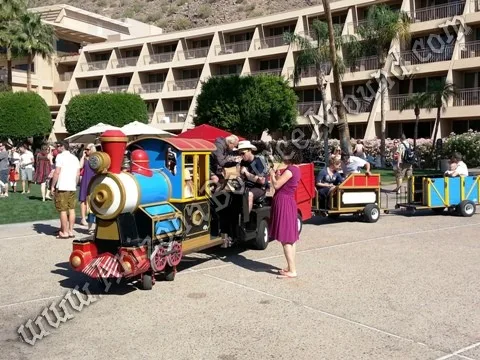 Arizona trackless train rentals