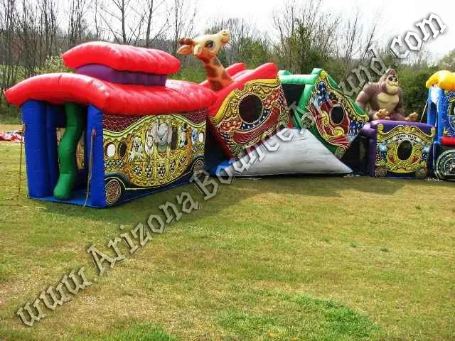 Train themed bounce House Rental Phoenix Arizona