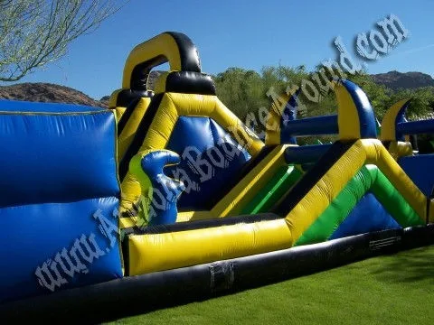Big inflatable Obstacle course rentals Phoenix AZ