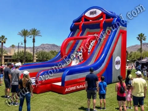 Ninja Warrior Warped Wall Game Rental Phoenix - Ninja Warrior Game Rentals - AZ, CO, NV, NM, CA