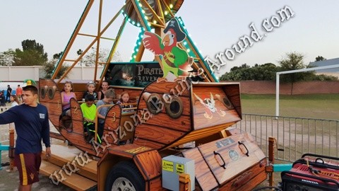 pirate ship rocking horse