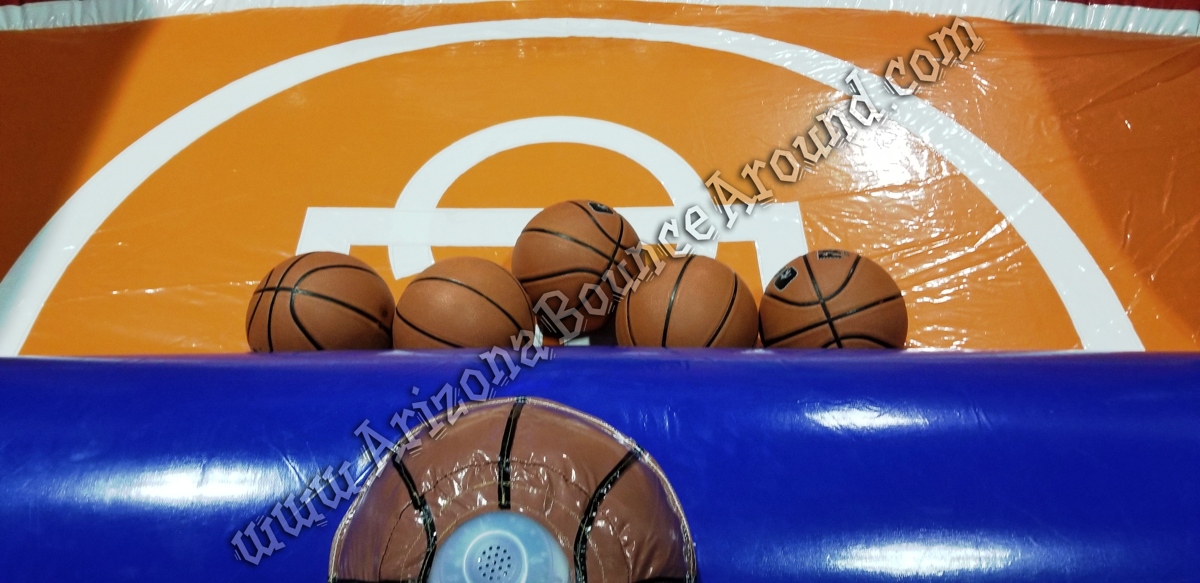 Inflatable basketball games for rent in Phoenix Arizona