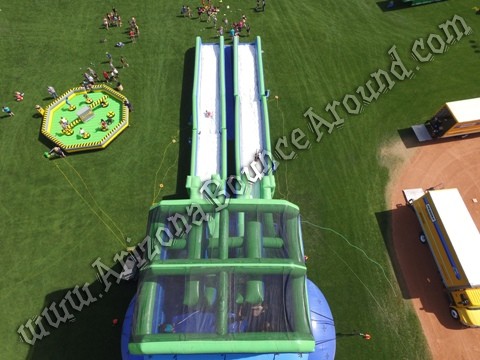 Inflatable Meltdown game rental Phoenix AZ