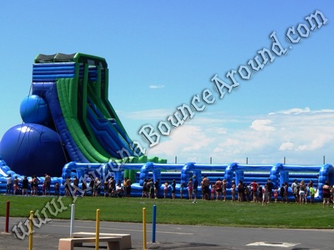 Big Inflatable Water Slides for Festivals and Events - Huge