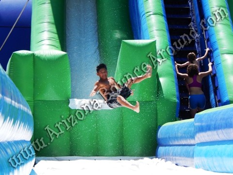 Big Inflatable Water Slides for Festivals and Events - Huge