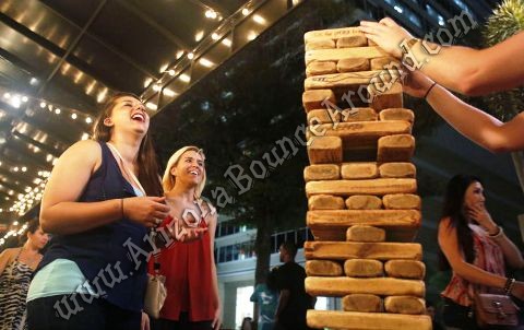 Giant Jenga Game - Lubbock Event Rentals