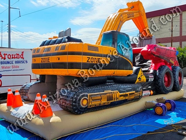Construction Inflatables Inflatable Dump Truck Rental - Inflatable Construction Equipment Rental ...