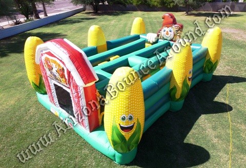 Corn Maze Obstacle Course Rental Phoenix Arizona - Inflatable Corn Maze ...