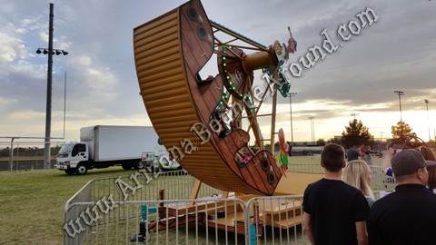 pirate ship rocking horse