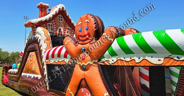 47' Gingerbread Obstacle Course Rental Mesa