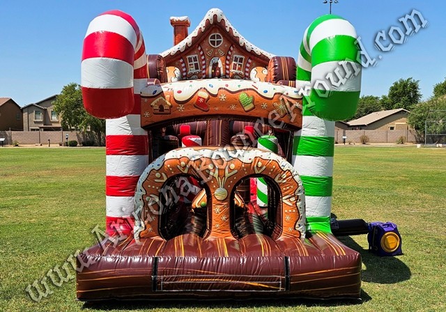 47' Gingerbread Obstacle Course Rental Mesa
