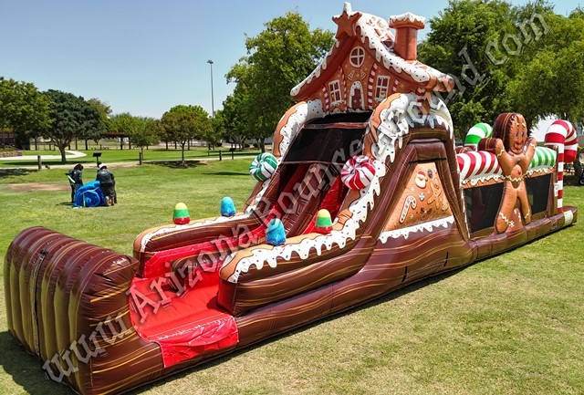 47' Gingerbread Obstacle Course Rental Mesa