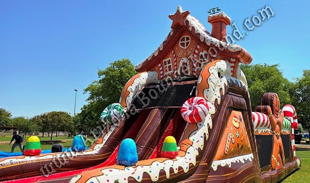 47' Gingerbread Obstacle Course Rental Mesa