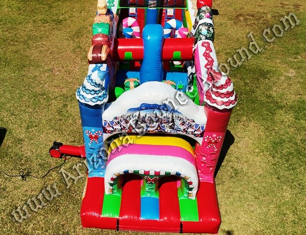 47' Grinch Obstacle Course Rental Phoenix