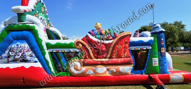 47' Grinch Obstacle Course Rental Phoenix