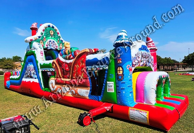 47' Grinch Obstacle Course Rental Phoenix