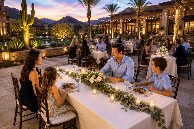 8 foot table rental Phoenix