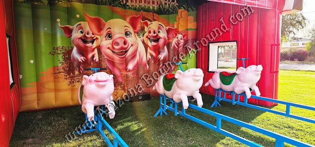 Giant Pig race game rental Phoenix