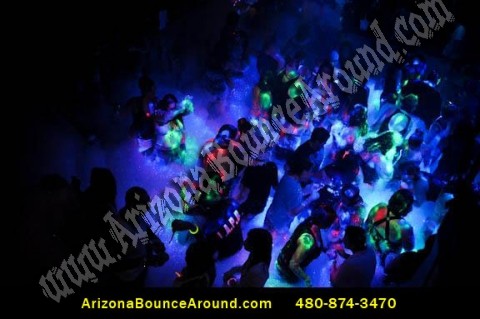 Black Light Foam Party Phoenix, Arizona