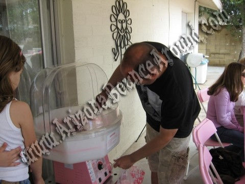 cotton candy machine rental in phoenix and scottsdale, arizona