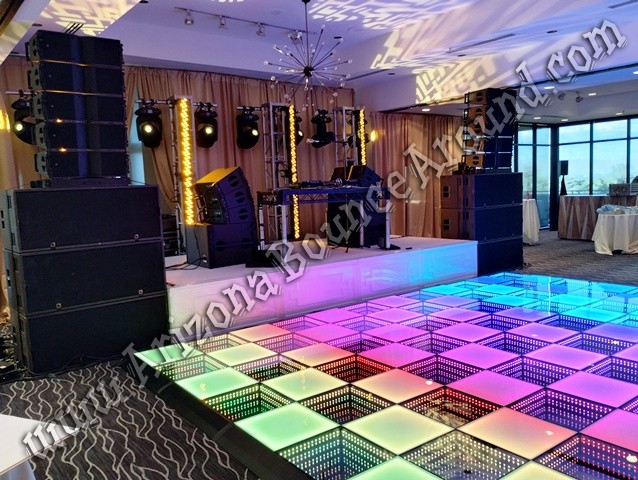Glowing Dance Floor Rentals Phoenix