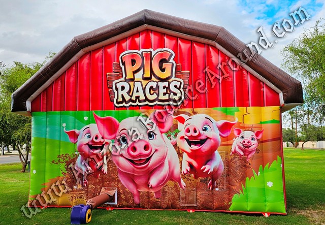 Giant Pig race game rental Phoenix
