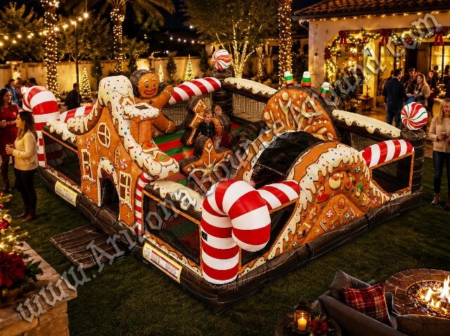 Gingerbread House Bounce House Rental Scottsdale Arizona