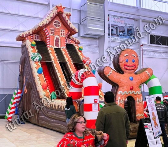 Gingerbread House Inflatable Rental Phoenix