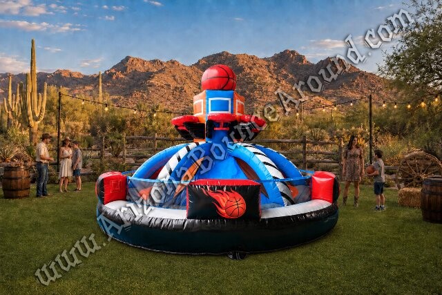 Inflatable Basketball Mania Game Rental Phoenix