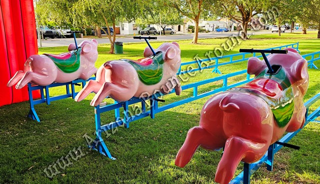Giant Pig race game rental Phoenix