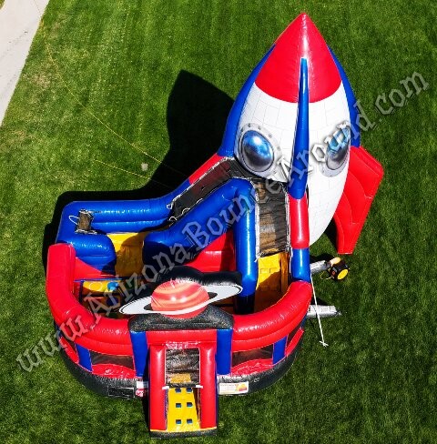 Space and Rocket Themed Bounce House Rental Phoenix