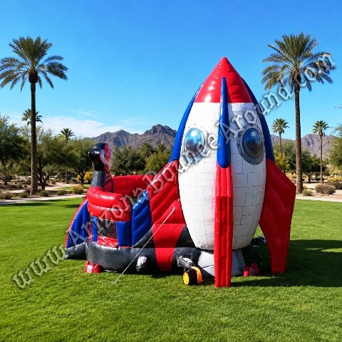 Space and Rocket Themed Bounce House Rental Phoenix