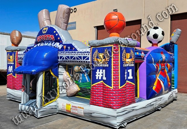 Sports Stadium Bounce House Rental Tempe