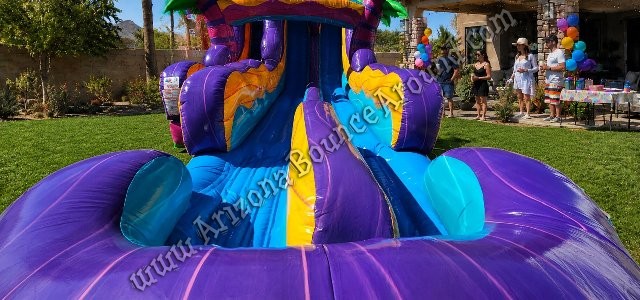 22' Hurricane Double Lane Water Slide Rental Scottsdale