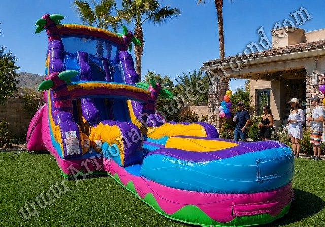 22' Hurricane Double Lane Water Slide Rental Scottsdale