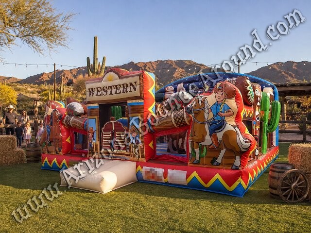 Western Totem Pole Bounce House Rental Phoenix