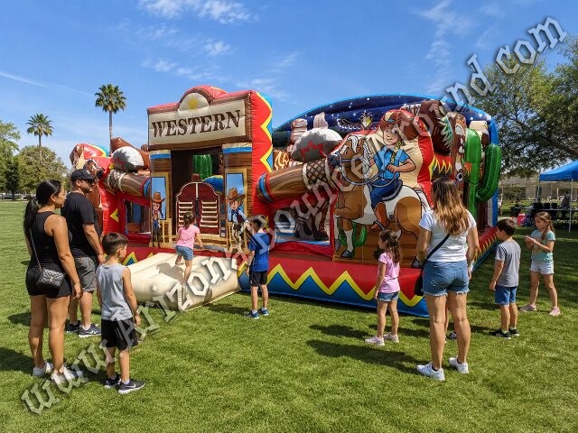 Western Totem Pole Bounce House Rental Phoenix