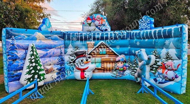 Giant Ride on Reindeer Racing Game Rental Tempe