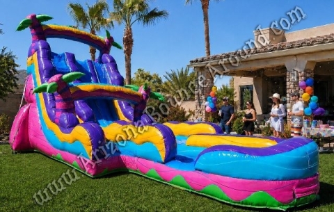 22' Hurricane Double Lane Water Slide Rental Scottsdale