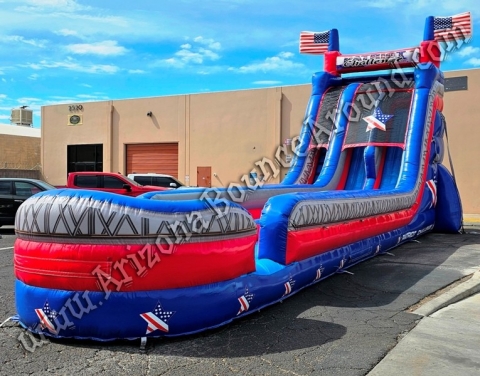 Ninja Warrior Inflatable Water Slide Rental Phoenix AZ