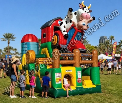 Barn and Farm Themed Obstacle Course Rental Phoenix