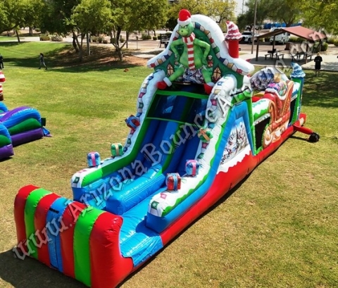 47' Grinch Obstacle Course Rental Phoenix