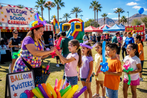 Hire Ballon Twisters in Phoenix Arizona