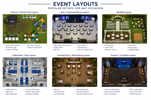Event Layout Service in Phoenix Arizona