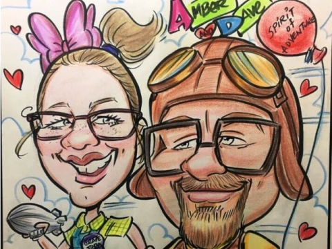 Caricature Artist for Hire in Phoenix